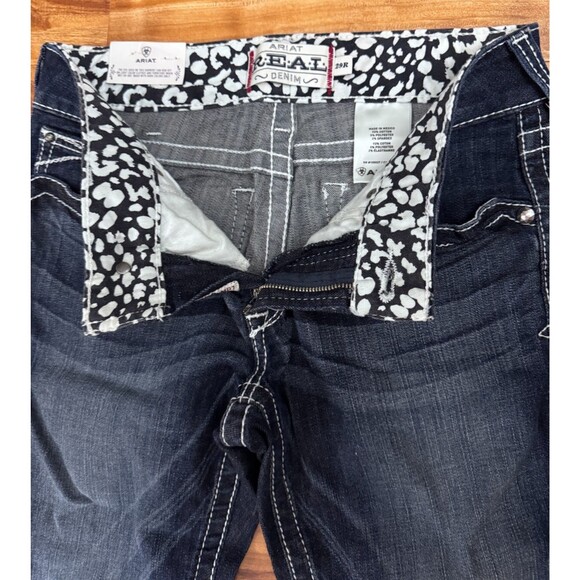 Ariat R.E.A.L. Denim Low Rise Boot Cut Stretch Fit Women's Jeans Size 29R NWT - Picture 4 of 16